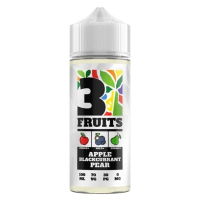 3 Fruits 100ml Shortfill