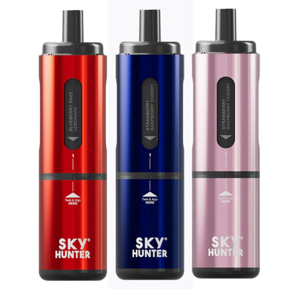 4 in 1 Sky Hunter 2600 Puffs Disposable Vape - Box of 5
