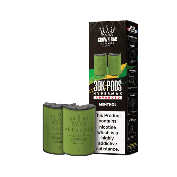 Al Fakher 30K Hypermax Menthol Refill Pod