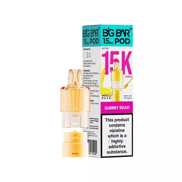 Big Bar Pro 15K Gummy Bear Refills