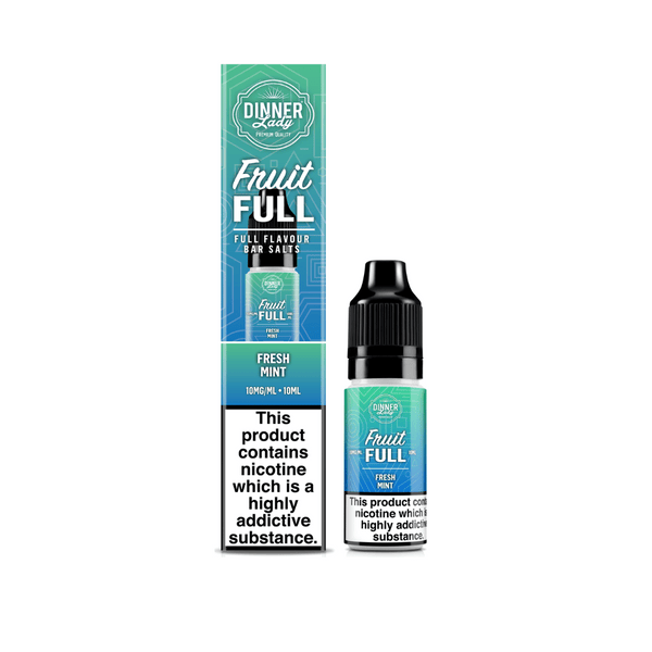 Dinner Lady Fruit Full Fresh Mint 10ml Nic Salt