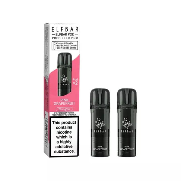 Elf Bar 600 Pink Grapefruit Prefilled Pods