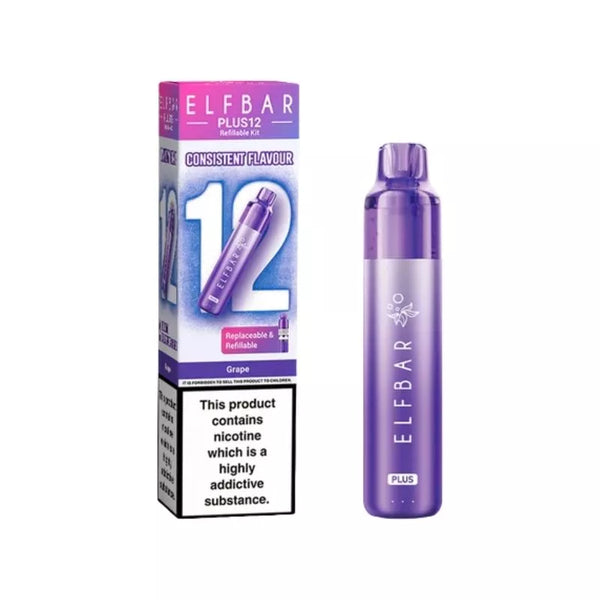 Elf Bar Plus 12 Prefilled Pod Kit