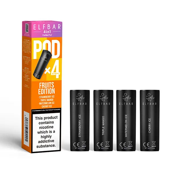 Elf Bar 4 in 1 Fruits Edition Prefilled Pods