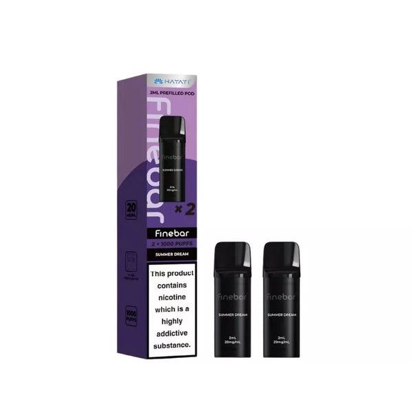 Hayati Finebar 1000 Summer Dream Prefilled Pods