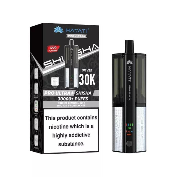 Hayati Pro Ultra Plus Shisha 30000 Prefilled Pod Vape Kit