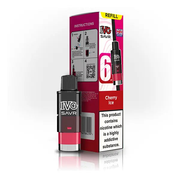 IVG SAVR Cherry Ice Refill Pods