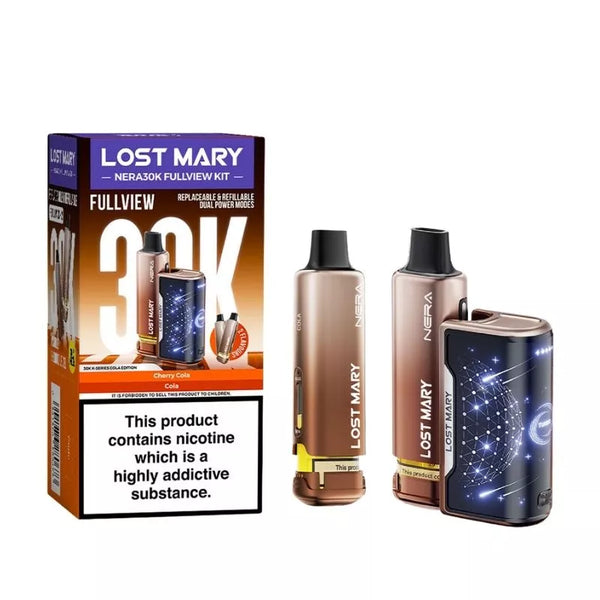 Lost Mary Nera 30K Fullview Prefilled Pod Kit