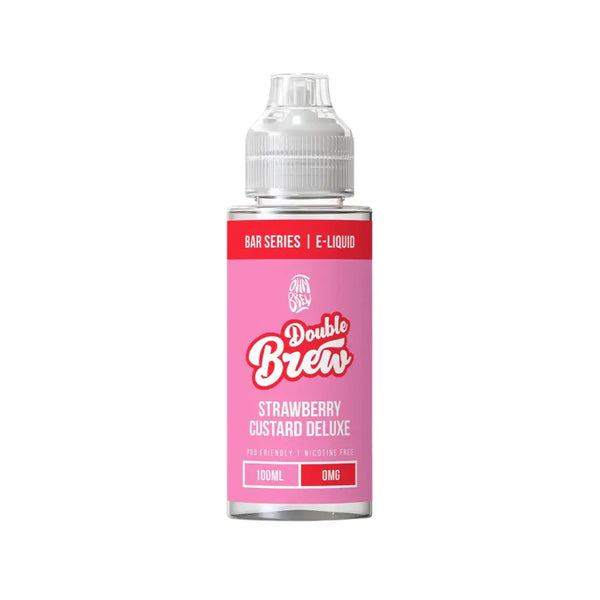 Ohm Brew Strawberry Custard Deluxe 100ml E-liquid