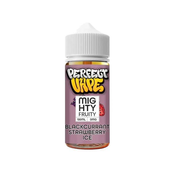 Perfect Vape Mighty Fruity Blackcurrant Strawberry Ice 100ml Shortfill