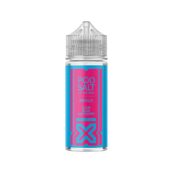 Pod Salt Nexus Sour Blue Raspberry 100ml E-liquid