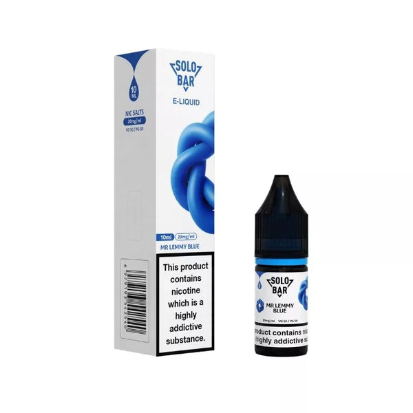 Solobar Mr Lemmy Blue 10ml Nic Salt