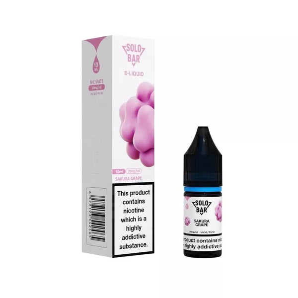 Solobar Sakura Grape 10ml Nic Salt