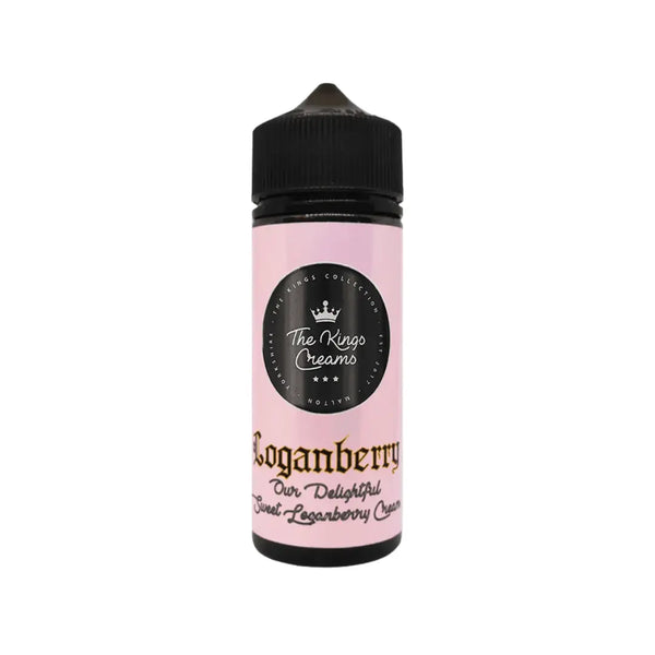 The Kings Creams Loganberry Cream 100ml Shortfill