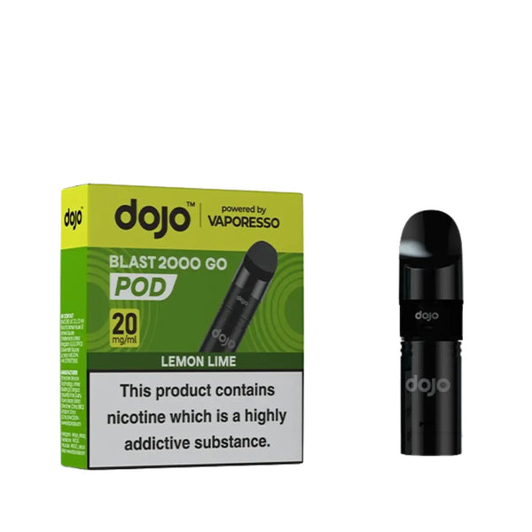Vaporesso Dojo Blast 2000 Go Lemon Lime Prefilled Pods