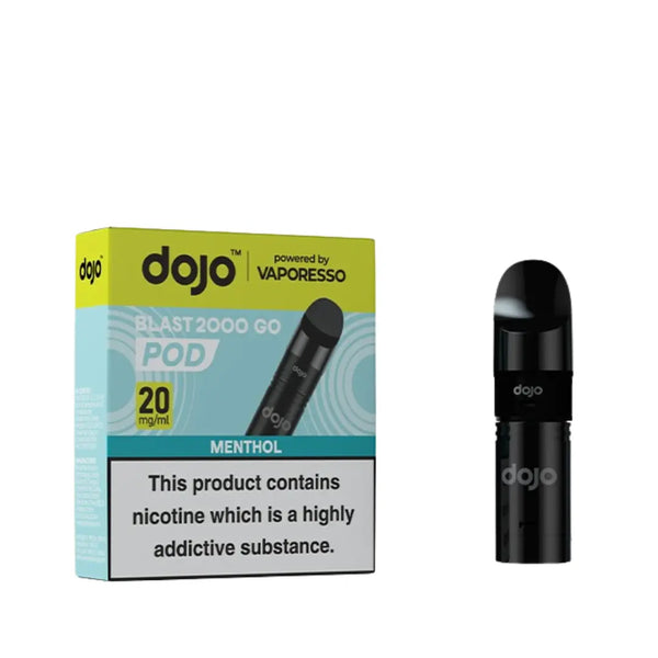 Vaporesso Dojo Blast 2000 Go Menthol Prefilled Pods