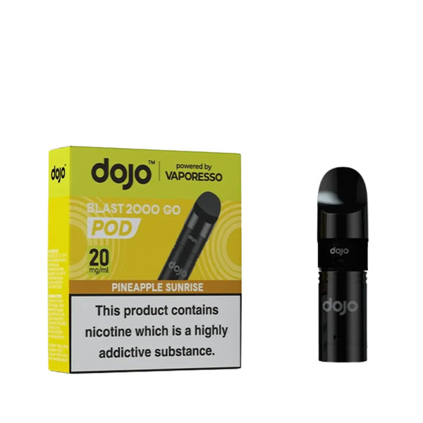 Vaporesso Dojo Blast 2000 Go Pineapple Sunrise Prefilled Pods