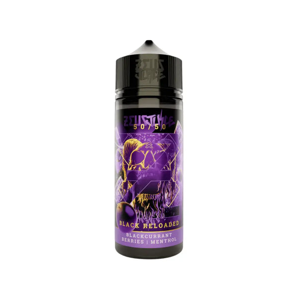 Zeus Juice 50/50 Black Reloaded 100ml Shortfill