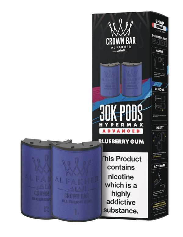 Al Fakher 30k Hypermax Refill Replacement Pods Pack of 5