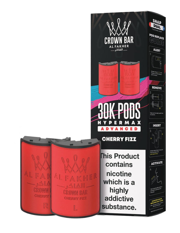 Al Fakher 30k Hypermax Refill Replacement Pods Pack of 5