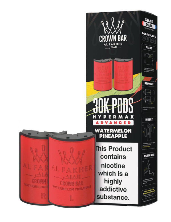 Al Fakher 30k Hypermax Refill Replacement Pods Pack of 5