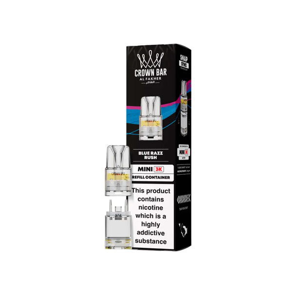 Al Fakher Crown Bar Mini 3K Refill Pods