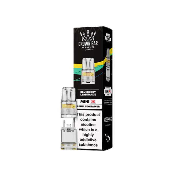 Al Fakher Crown Bar Mini 3K Refill Pods