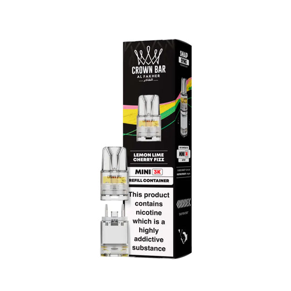 Al Fakher Crown Bar Mini 3K Refill Pods
