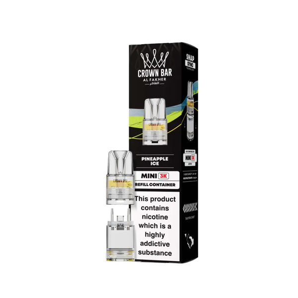 Al Fakher Crown Bar Mini 3K Refill Pods