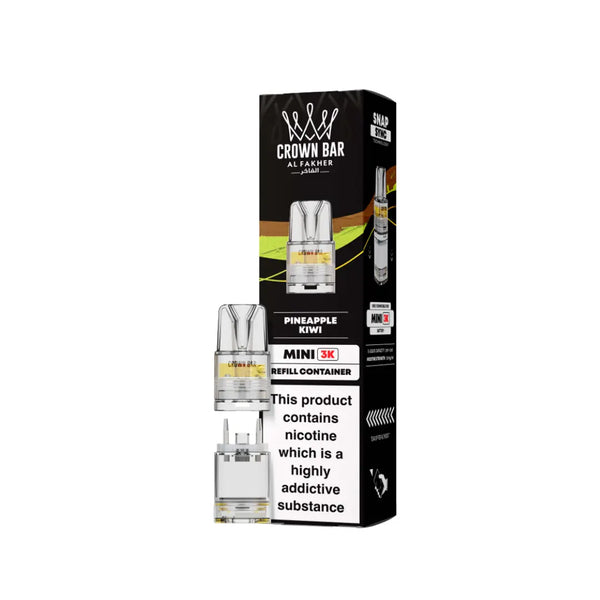 Al Fakher Crown Bar Mini 3K Refill Pods