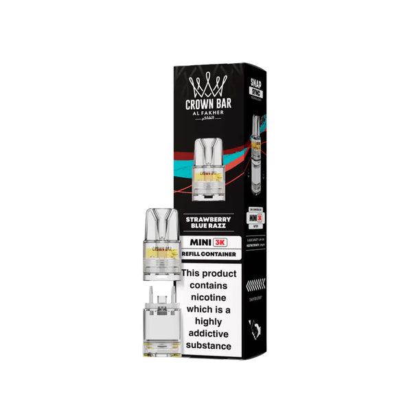 Al Fakher Crown Bar Mini 3K Refill Pods