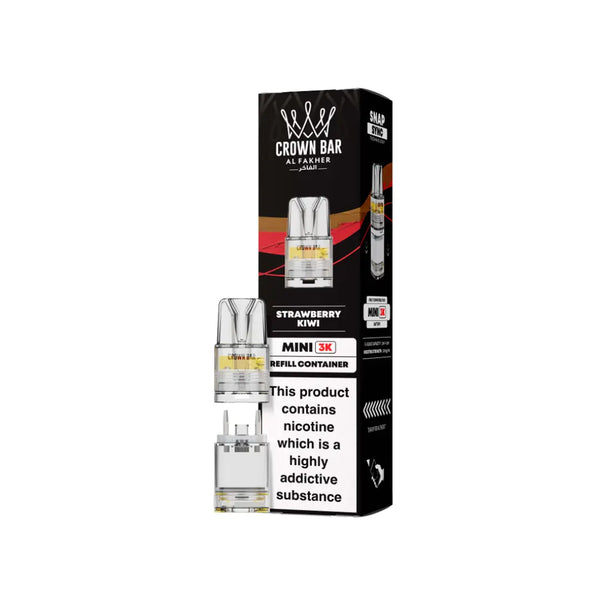 Al Fakher Crown Bar Mini 3K Refill Pods