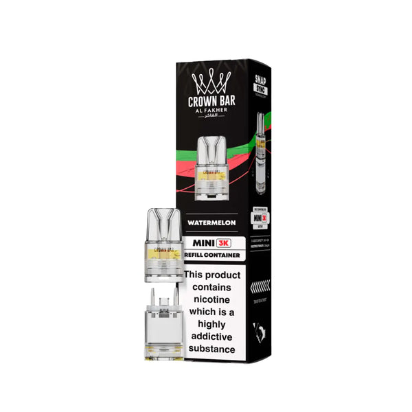 Al Fakher Crown Bar Mini 3K Refill Pods
