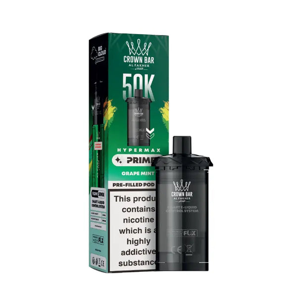Al Fakher 50K Hypermax Prime Grape Mint Refill Pod