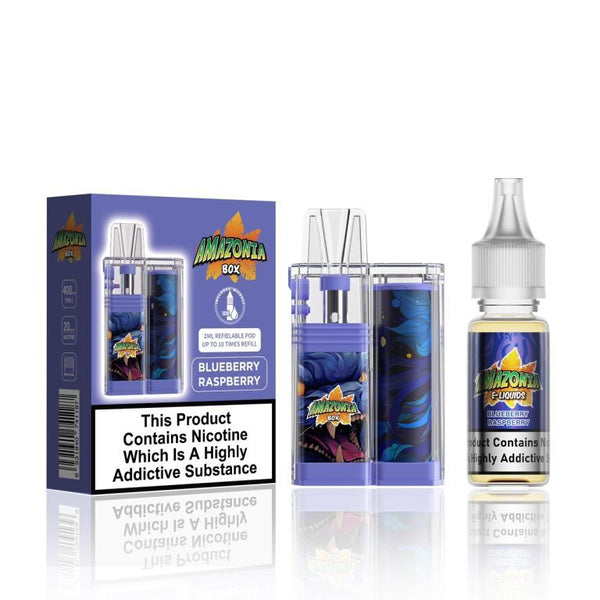 Amazonia Box 16k Puffs Refillable Vape Box of 10