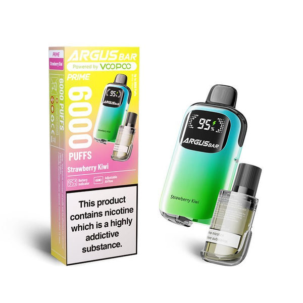 Argus Bar Prime 6000 Disposable Vape - Box of 5