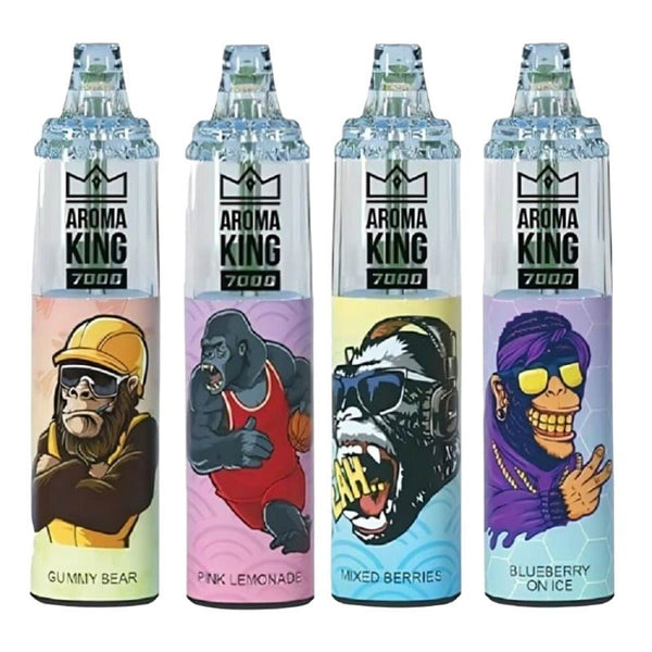 0% Aroma King 7000Disposable Vape Pod - Box of 10