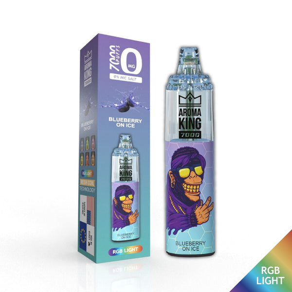 0% Aroma King 7000Disposable Vape Pod - Box of 10