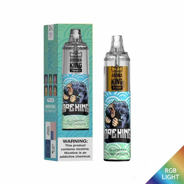 0% Aroma King 7000Disposable Vape Pod - Box of 10