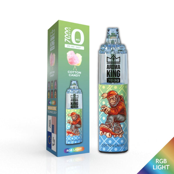 0% Aroma King 7000Disposable Vape Pod - Box of 10