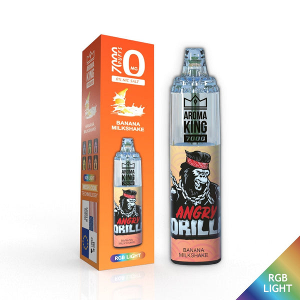 0% Aroma King 7000Disposable Vape Pod - Box of 10