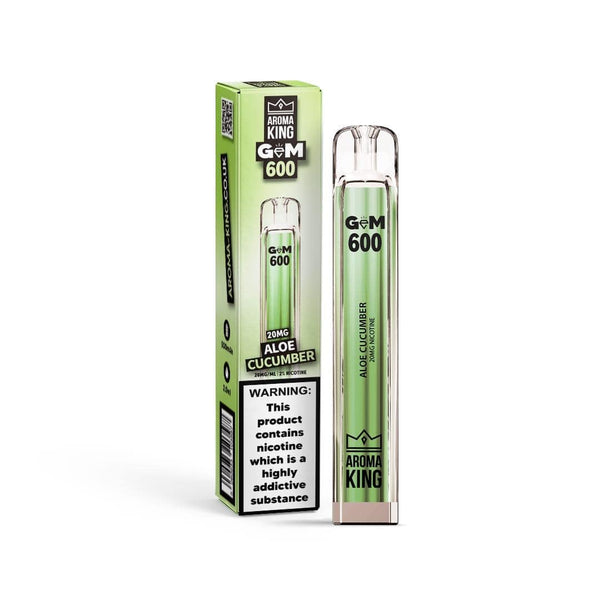 Aroma King Gem 600 Disposable Vape Pod - Box of 10