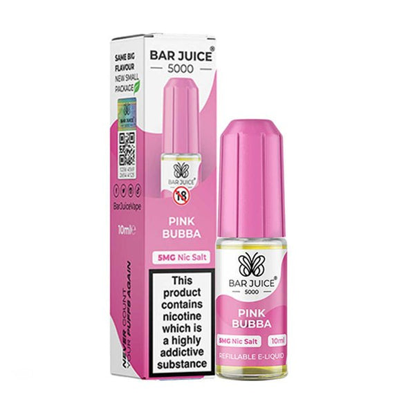 Bar Juice 5000 10ml Nic Salts E-liquids - Box of 10