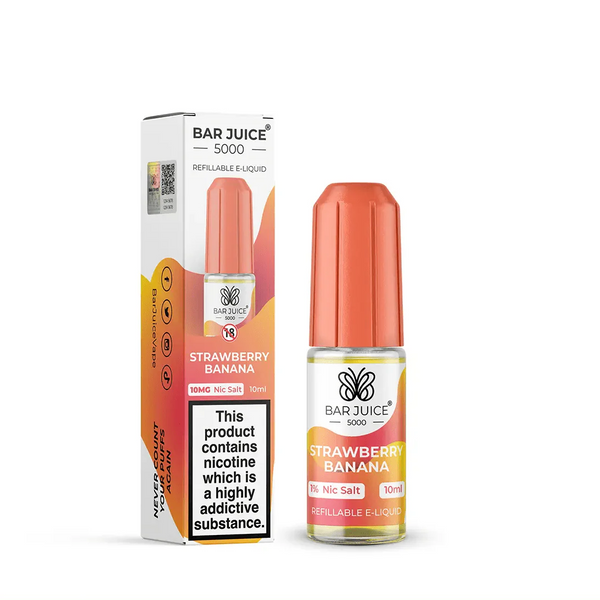 Bar Juice 5000 10ml Nic Salts E-liquids - Box of 10