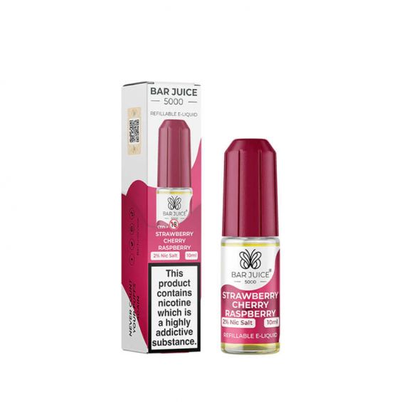 Bar Juice 5000 10ml Nic Salts E-liquids - Box of 10