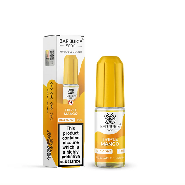 Bar Juice 5000 10ml Nic Salts E-liquids - Box of 10