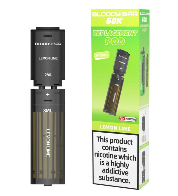 Bloody Bar 60k Prefilled 4 In 1 Replacement Pods Box of 5