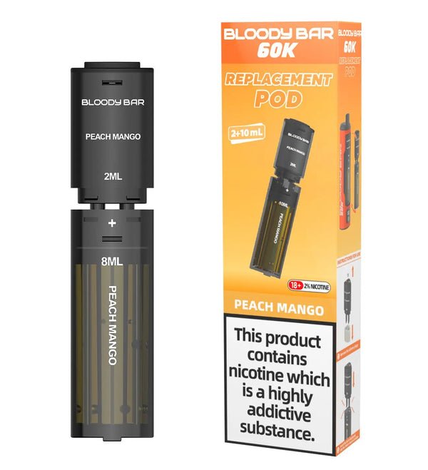 Bloody Bar 60k Prefilled 4 In 1 Replacement Pods Box of 5