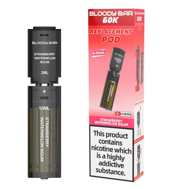 Bloody Bar 60k Prefilled 4 In 1 Replacement Pods Box of 5