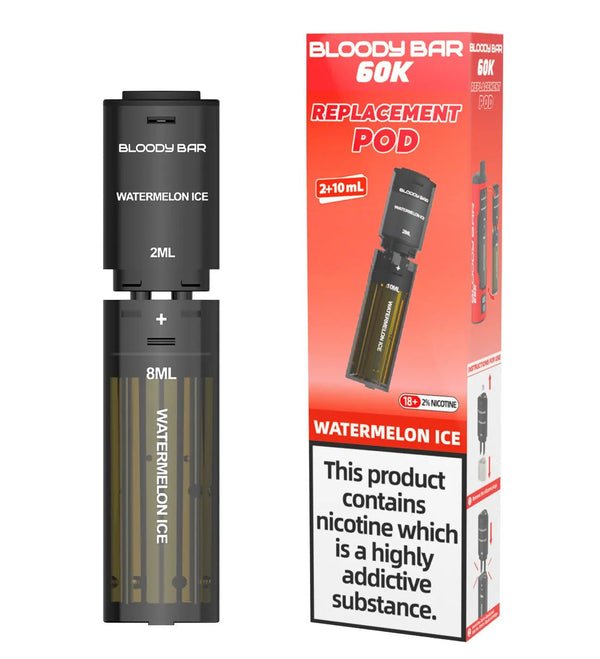 Bloody Bar 60k Prefilled 4 In 1 Replacement Pods Box of 5